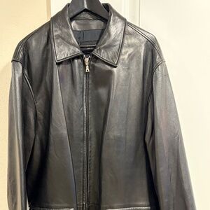 Hugo Boss Leather Jacket